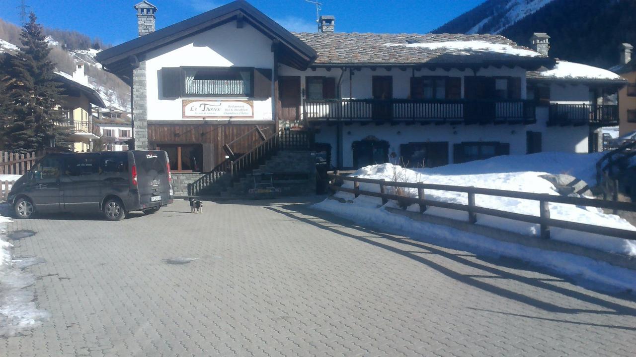 Le Thovex Bed and Breakfast La Thuile Eksteriør billede